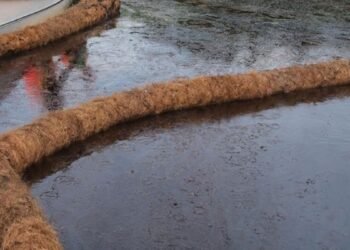 They use coconuts to stop disaster