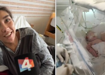 Surprise in Rocha: she woke up with pain, thought it was cramps and ended up giving birth in the bathroom of her house