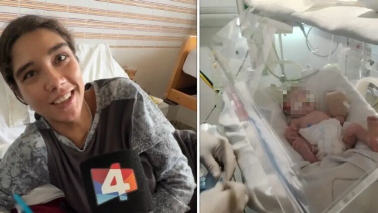 Surprise in Rocha: she woke up with pain, thought it was cramps and ended up giving birth in the bathroom of her house