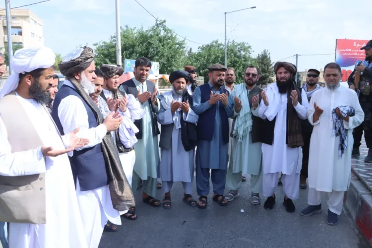 The construction of four intersections in Mazar-e-Sharif city has been completed