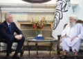 The Prime Minister of the Islamic Emirate of Afghanistan met with the Deputy Prime Minister and the Minister of Economy of Kazakhstan