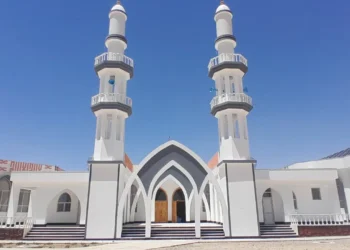 A mosque was built in Helmand at the cost of 32 million Afghanis