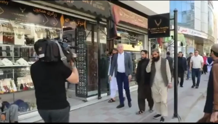 Security of Afghanistan; Deputy Prime Minister of Kazakhstan visited the activities of shopkeepers and tradesmen of Kabul city