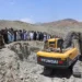 The extraction of green granite stone mine has started in Khost