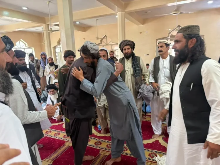 26 years of enmity between two families in Khost has ended