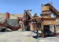A chromite stone processing plant worth one million dollars was opened in Logar