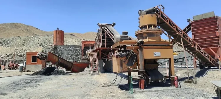 A chromite stone processing plant worth one million dollars was opened in Logar