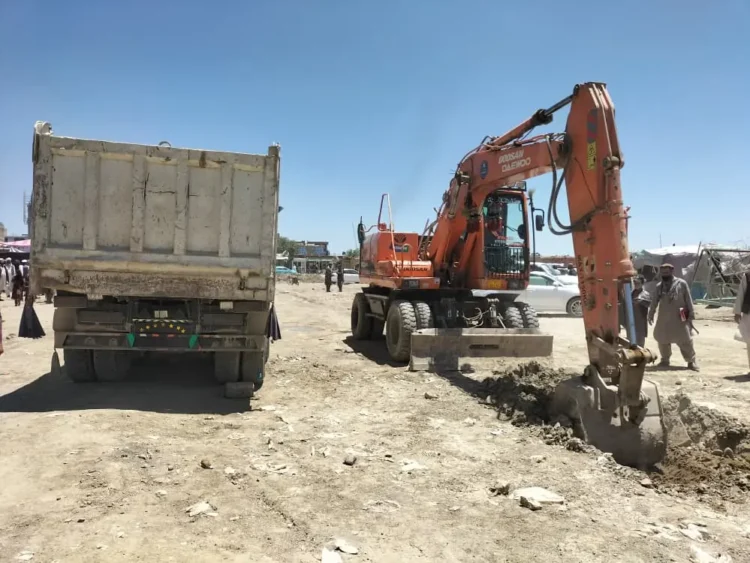 The construction of a market at the cost of 10 million US dollars has started in Paktika