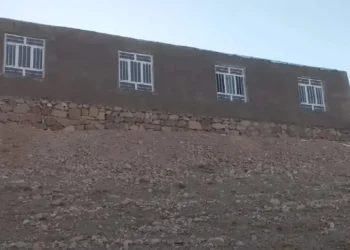 A new building was built for a school in Herat and put into use