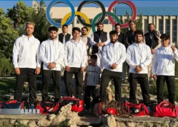 The Afghanistan Wushu team went to China to participate in the Asian Games