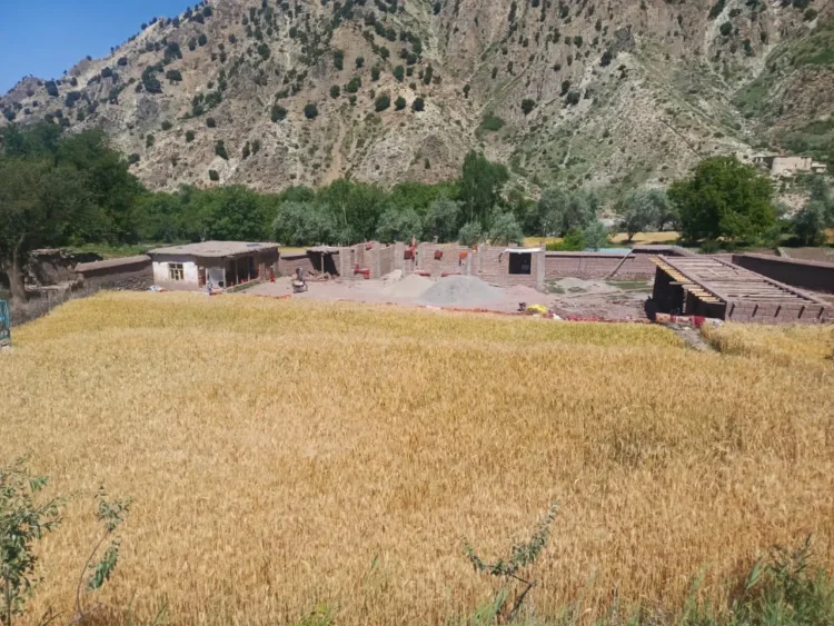 A building for a religious seminary is being built in Logar at a cost of nearly 2 million Afghanis