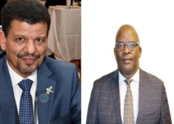 The Minister of Foreign Affairs congratulates Mr. Limpho Justice on his appointment as Minister of Foreign Affairs of the Kingdom of Lesotho