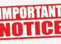 NOTICE For Calypso Monarch Competition