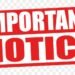 NOTICE For Calypso Monarch Competition