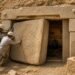 It remained sealed for 2,600 years: An intact burial chamber was found behind a giant stone block