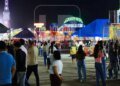 The people of Sampedrano already enjoy the mechanical games of the Juniana Fair