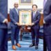 Kenton Chance presents Letter of Credence as SVG’s Ambassador to Taiwan
