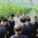 Kim Jong Un Inspects Sinuiju Combined Greenhouse Farm