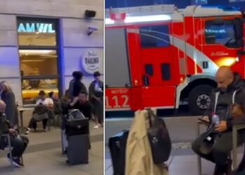 Frightening moments of singer Serkan Kaya: A fire broke out in the hotel he was staying in, the entire hotel was evacuated