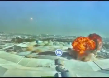 Watch: Kuwait releases footage of Iranian attack on airport that killed 1, injured 63