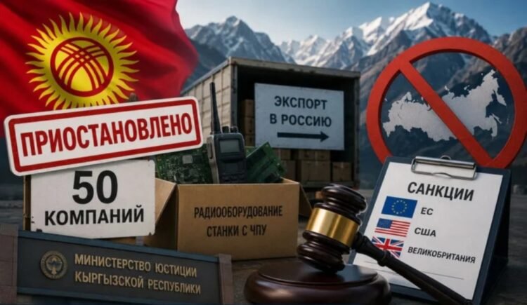 Kyrgyzstan liquidates 50 companies suspected of circumventing international sanctions