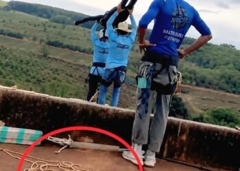 What happened to the rope?: instructors do not explain the death of María Eduarda in a bungee jump