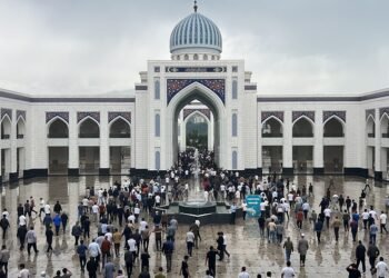 The heart of spiritual Dushanbe: three years of the main mosque of Tajikistan