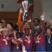 Surprise of European football proportions. The second division team defeated the Champions League quarter-finalist and won the trophy