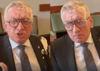 Lisiewicz: Absurd Repression Over a Cake Thrown at Jaśkowiak! Ban on Approaching… City Hall