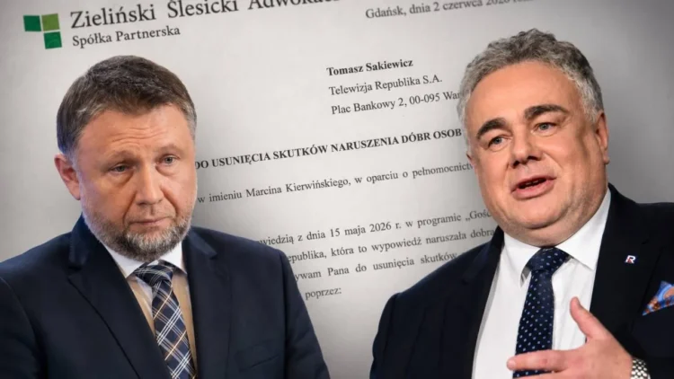 Kierwiński offended by Sakiewicz’s remarks. Legal demand over “a man with matches”