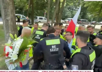 Berlin police block cross honoring Polish victims of German wartime crimes