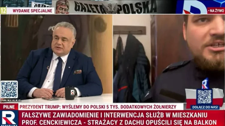 Prosecutors open investigation into police intervention at Tomasz Sakiewicz’s home