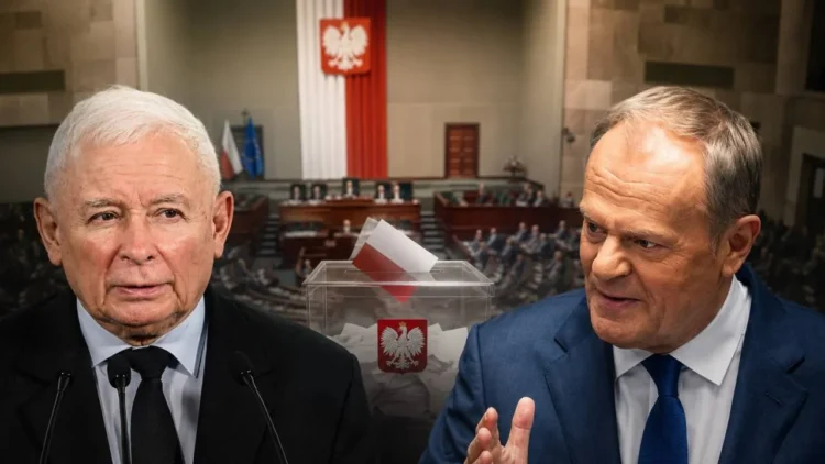 All coalition partners out of parliament. Even a Civic Platform victory would not keep Tusk in power