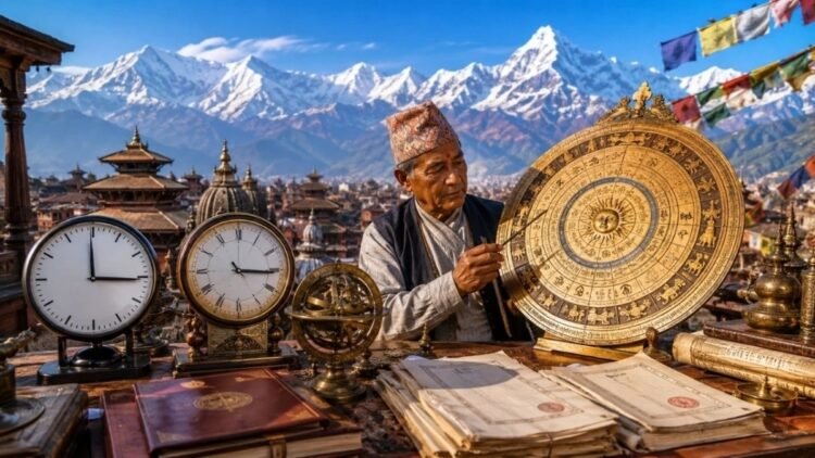 Nepal: Lives, already, in 2083 and has another calendar and time