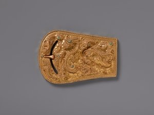 [Treasures from National Museum of Korea] Seogam-ri Gold Buckle of Pyongyang