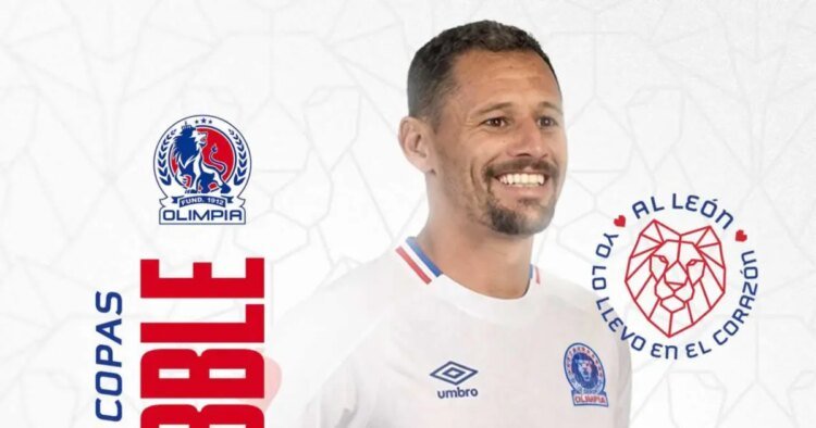 Olimpia makes its fourth signing official: 32-year-old Uruguayan striker