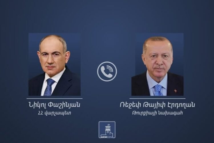 Pashinyan and Erdogan exchanged views on the opening of the Akhalkalak-Kars railway to carry out exports from Armenia and imports from Armenia