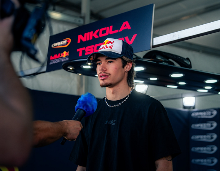 Nikola Tsolov finished tenth in the Formula 2 sprint in Monaco