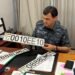Fake license plates seized at Dushanbe airport