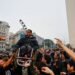 “The sadness is enormous”: thousands of fans said goodbye to Indio Solari at the Obelisk
