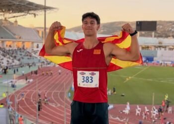 Ognen Stefanovski set a new national record in the decathlon
