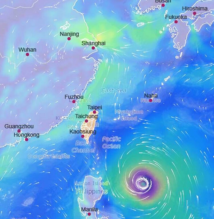 Mekkhala likely to near Taiwan on Thursday: CWA