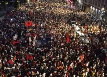 VIDEO/ Tirana is “occupied” by thousands of citizens, impressive drone footage from the protest against the Rama government