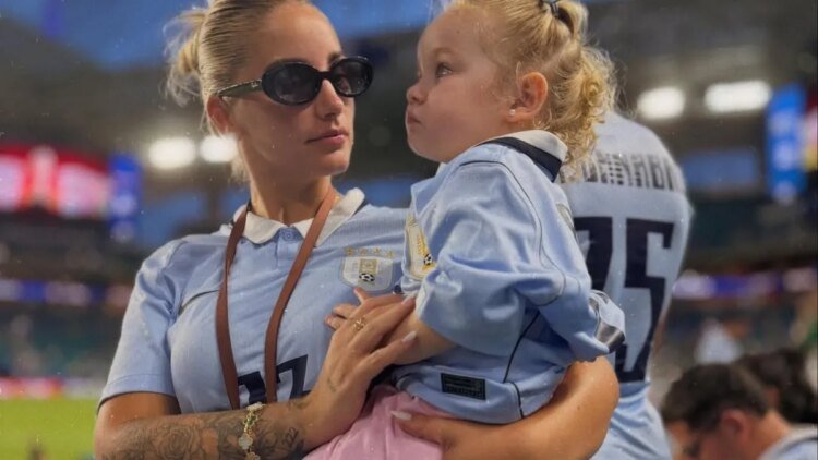 “From the outside it is easy to give an opinion”: the message from the partner of one of the Uruguayan team players in the 2026 World Cup who values ​​”those who feel this shirt”