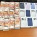An airport employee tried to take out a package containing 14 million Russian rubles and 30 mobile phones through the official checkpoint.