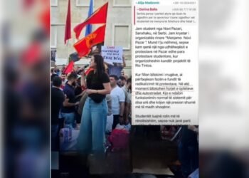 Student from Serbia, organizer of protests in Tirana: I have experience, we paralyzed Belgrade. Social pressure increases due to road blockages – Shqip.com