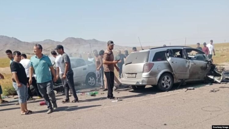 Seven people died in a road accident in Tajikistan on the day of Eid Kurbon