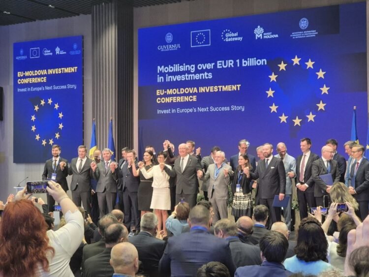 Investments worth more than €1 billion were announced at the EU-Moldova conference. Kos: “We see your potential”