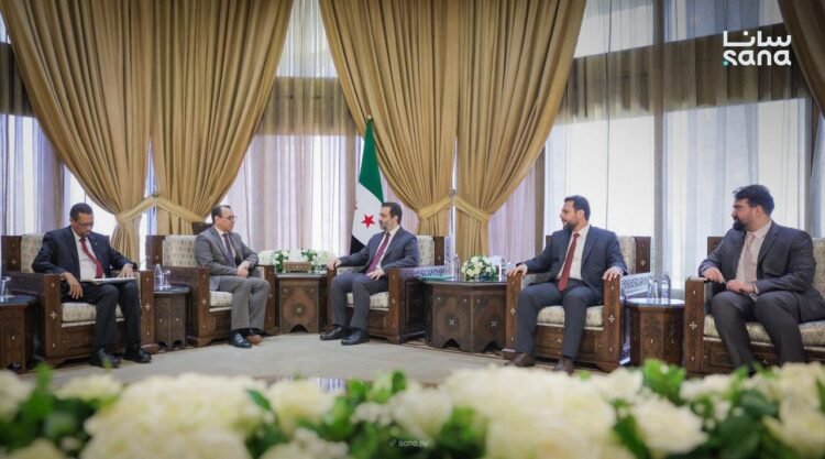 Al-Shaibani, Mauritanian Ambassador discuss bilateral cooperation