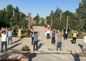 Tajikistan introduced mandatory 20-minute exercise at work